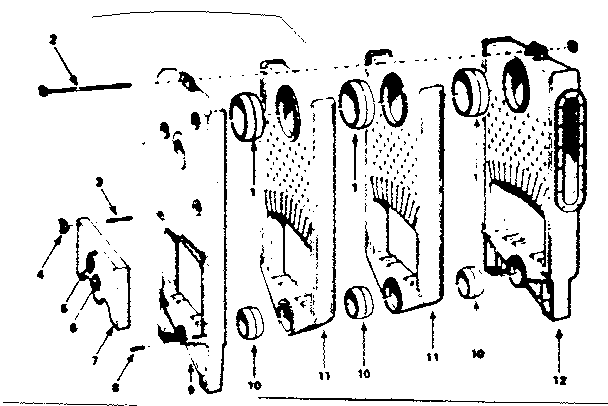 Kenmore 229963341 boiler section parts diagram