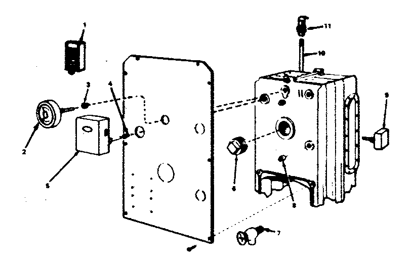 Kenmore 229963341 boiler controls - hot water systems diagram