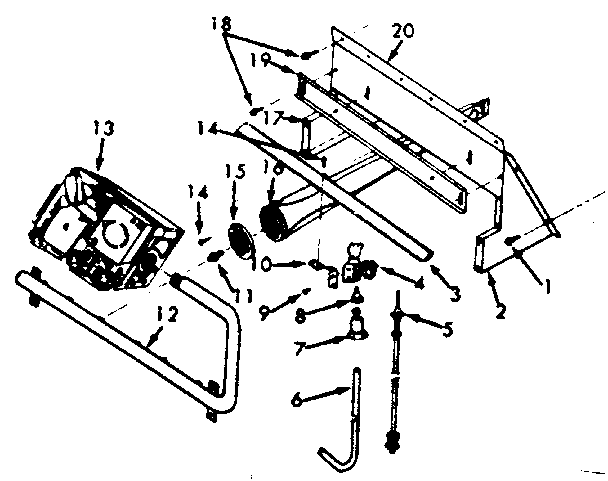 Kenmore 867774241 gas burners and manifold diagram