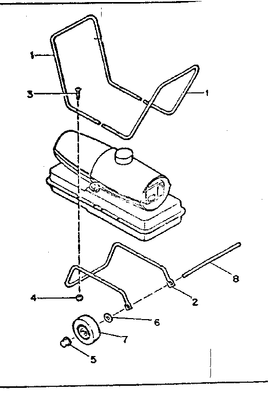 Kenmore 583404160 burner head assembly diagram