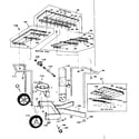 Kenmore 2582337670 deluxe cart diagram