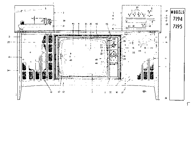 LXI 7195 cabinet diagram