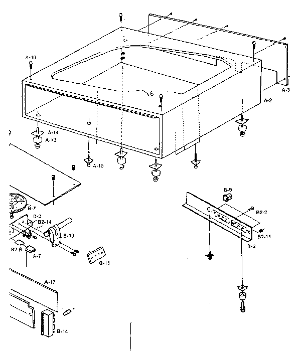 LXI 40091426800 8-track system diagram