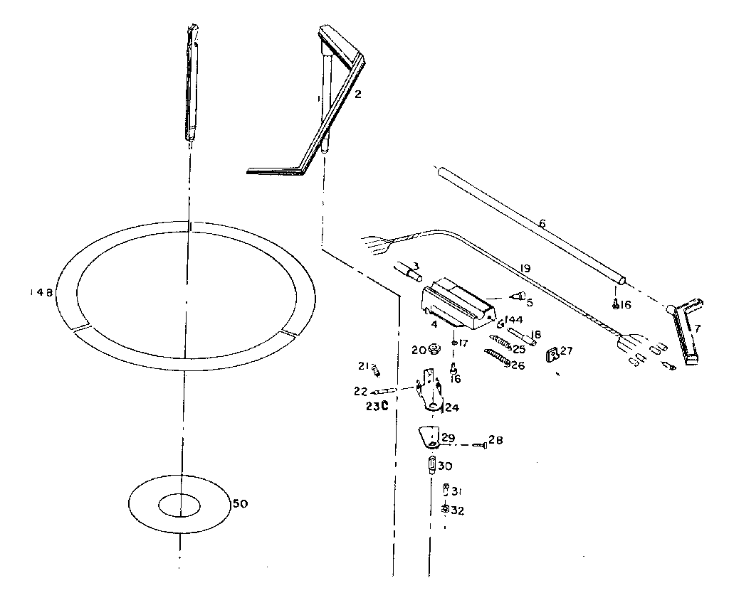 LXI 40091426800 record changer diagram
