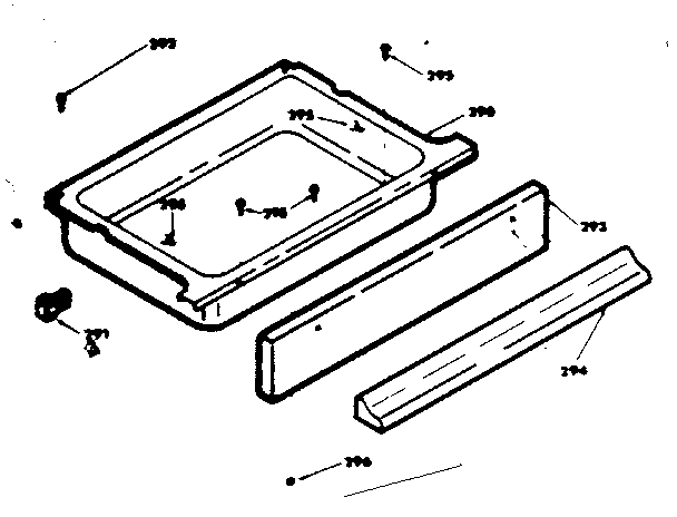 Kenmore 6286408211 drawer diagram