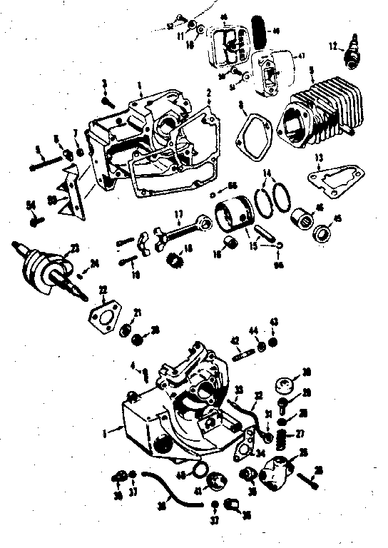 Craftsman 358350851 main frame diagram