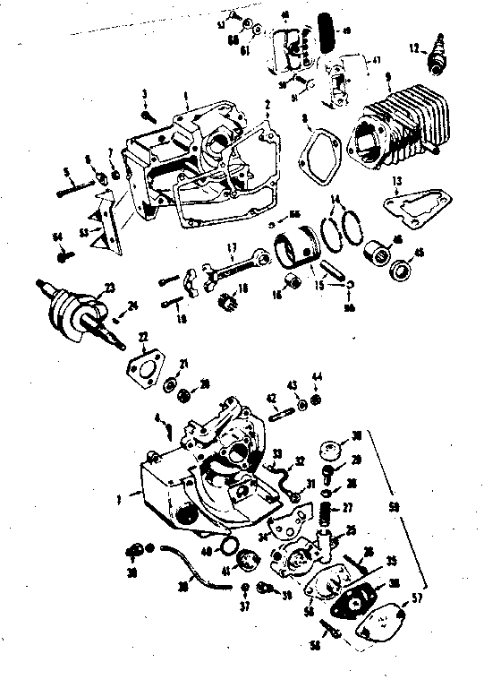 Craftsman 358350851 pump assembly diagram