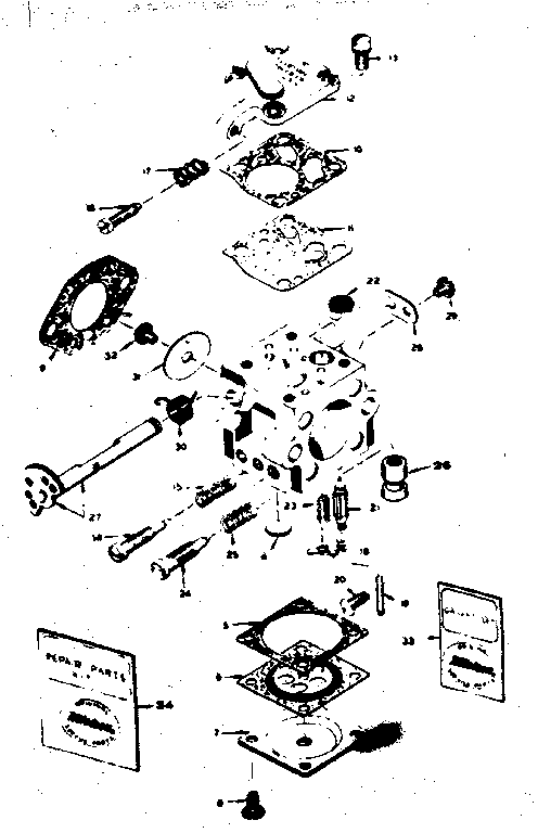 Craftsman 358350851 carburetor diagram
