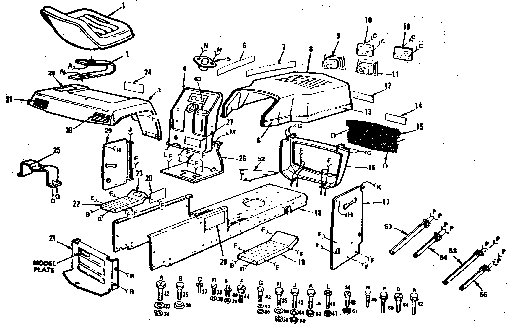 Craftsman 917252673 enclosures diagram