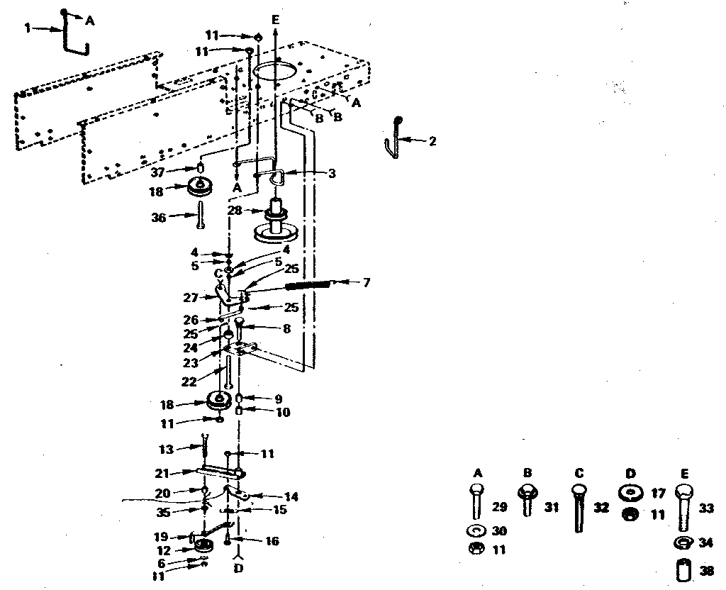 Craftsman 917252673 drive group diagram
