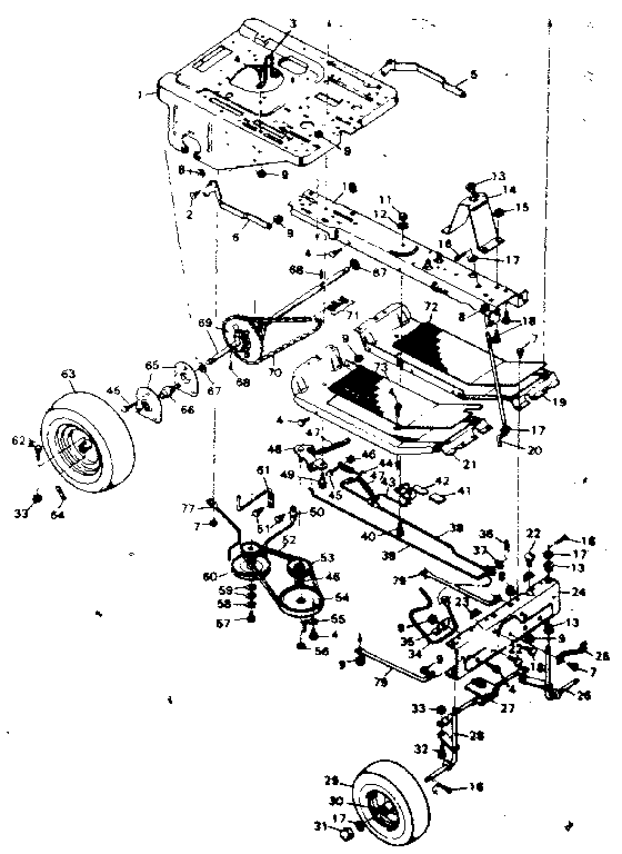 Craftsman 502256132 lower half diagram