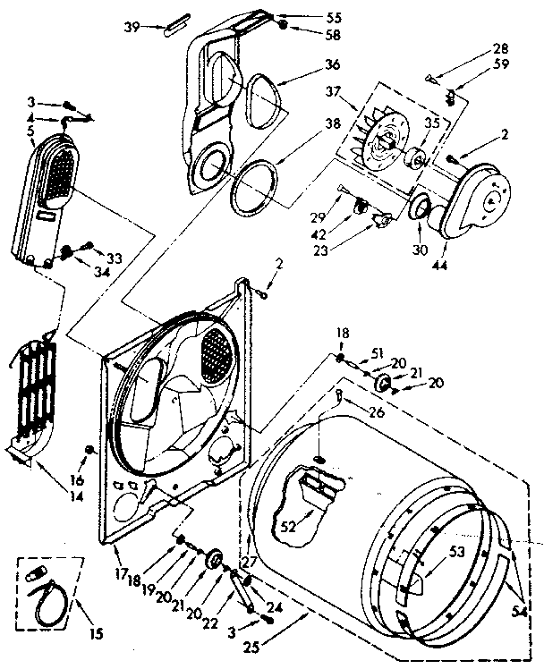 Kenmore 11086572320 bulkhead parts diagram