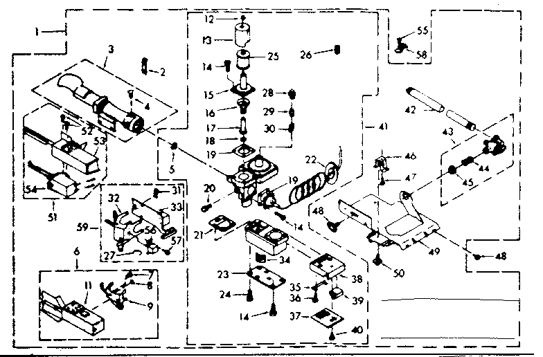 Kenmore 1106817800 burner assembly diagram