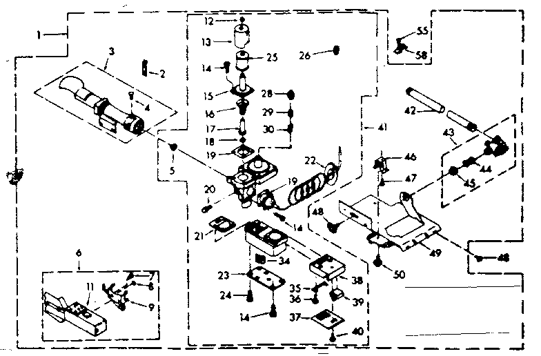 Kenmore 1106817800 burner assembly diagram