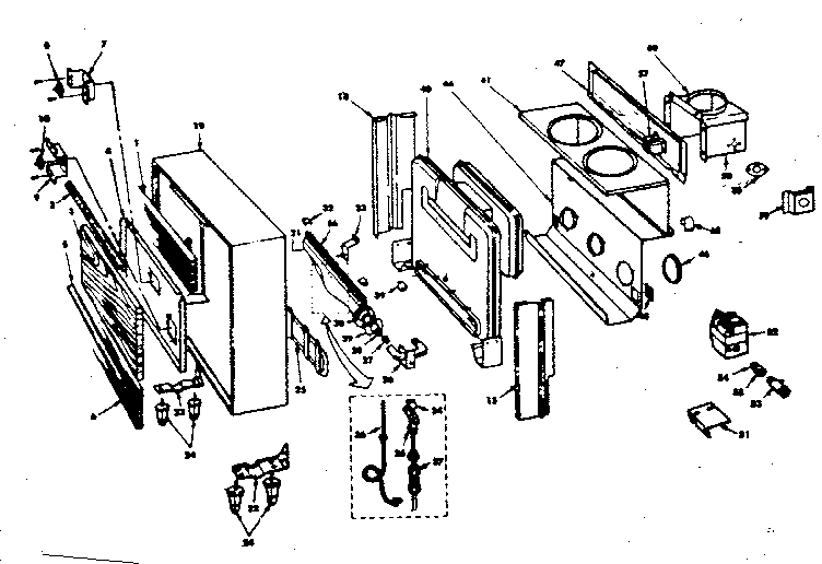 Preway FVP45P repair parts diagram
