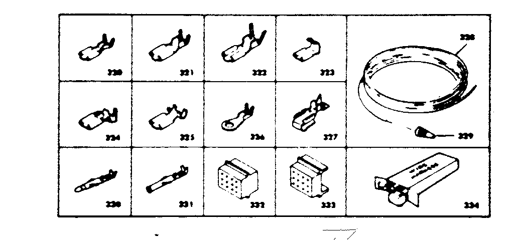 Kenmore 6284538551 wiring and wiring terminals diagram