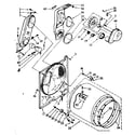 Kenmore 11087471710 bulkhead parts diagram