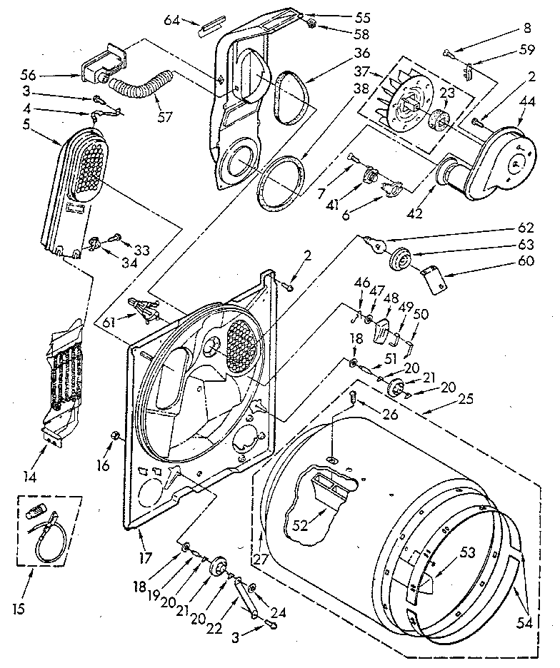 Kenmore 11086583820 bulkhead diagram
