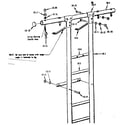 Sears 70172547-1 t. frame assembly diagram