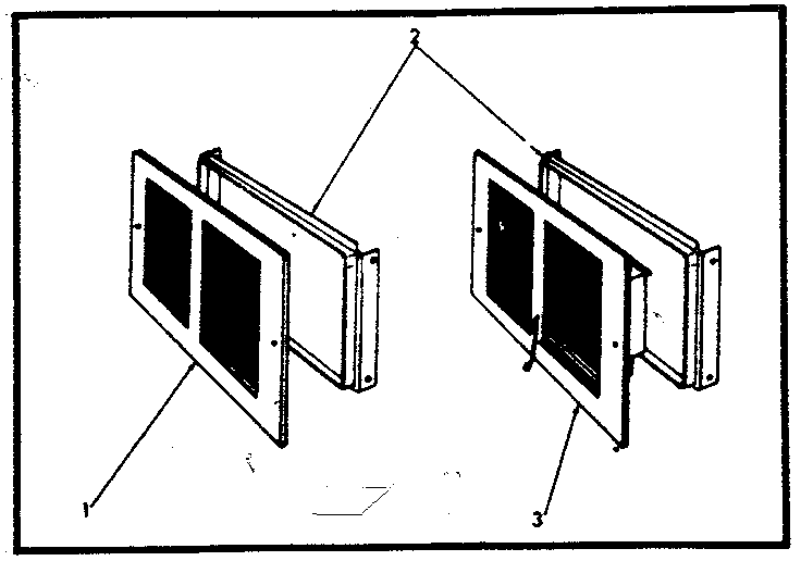 Kenmore 867758110 accessory rear wall register package stock no. 64-78211 diagram