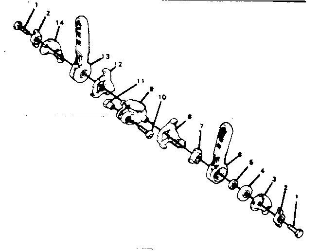 Sears 502456133 shifter diagram