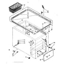 Kenmore 1988151845 cabinet parts diagram