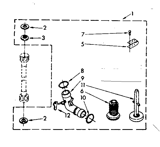 Kenmore 11082406830 miscellaneous parts diagram