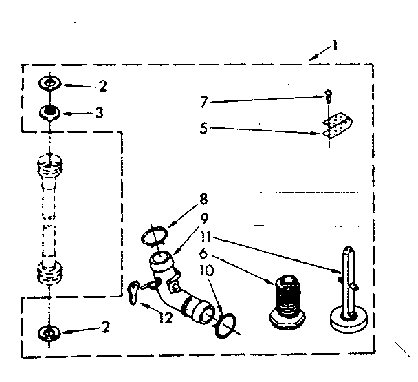 Kenmore 11082406830 gearcase parts diagram