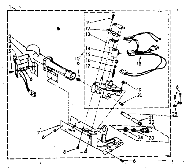 Kenmore 11087573720 694670 burner assembly diagram