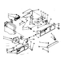 Kenmore 1068532840 air flow and control parts diagram