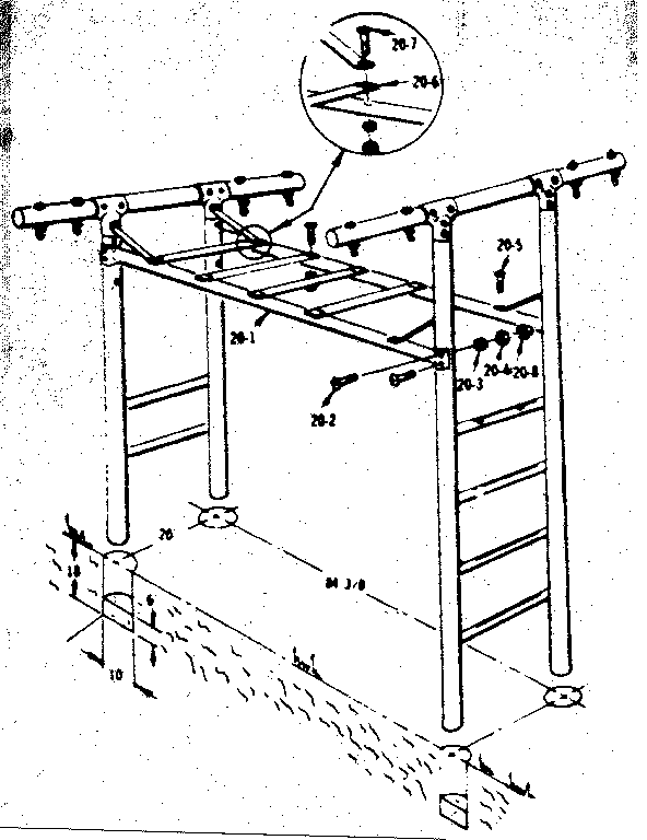 Sears 70172567-1 climber diagram