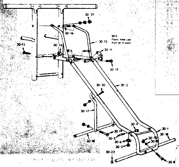 Sears 70172567-1 slide assembly diagram