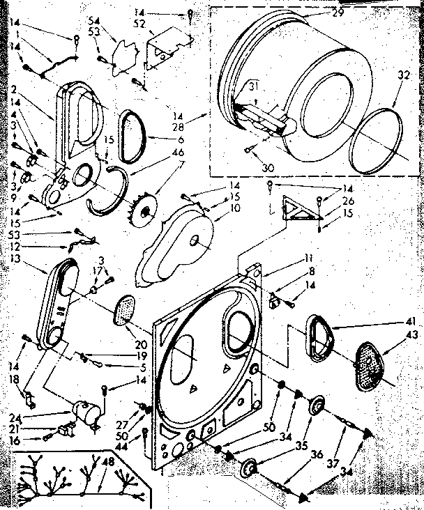 Kenmore 11089416720 bulkhead parts diagram