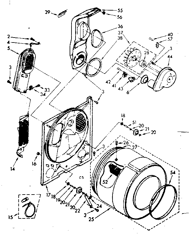 Kenmore 11086568310 bulkhead parts diagram