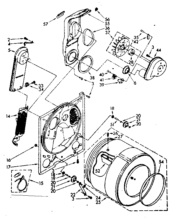 Kenmore 11086475130 bulkhead parts diagram