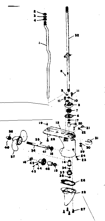 Craftsman 217585410 gear housing assembly diagram