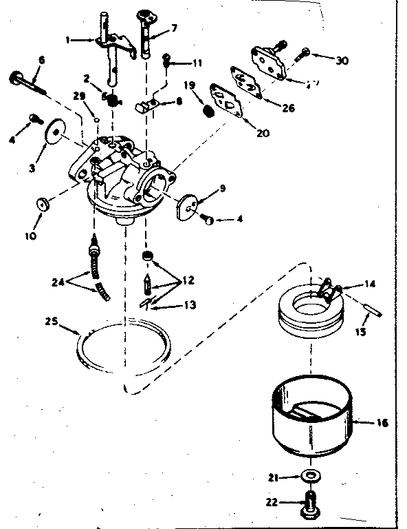 Craftsman 217585410 carburetor diagram