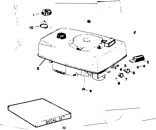Craftsman 217585411 power head assembly diagram