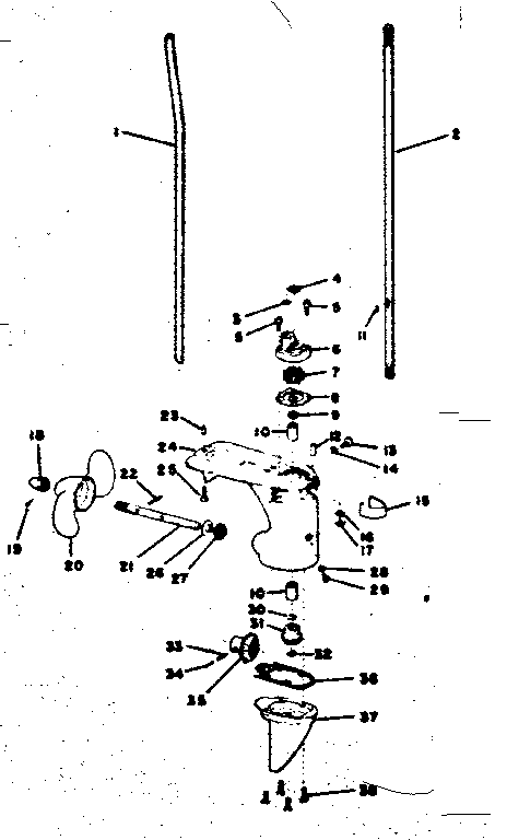 Craftsman 217585411 gear housing assembly diagram