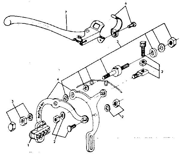 Sears 502473972 arai caliper brake diagram