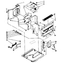 Kenmore 1068701080 air flow and control parts diagram