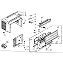 Kenmore 10673095 cabinet parts diagram