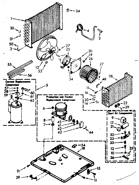 Kenmore 10673281 unit parts diagram
