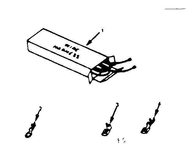 Kenmore 9119378610 wire harnesses and components diagram