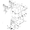 Kenmore 9117278610 burner section diagram