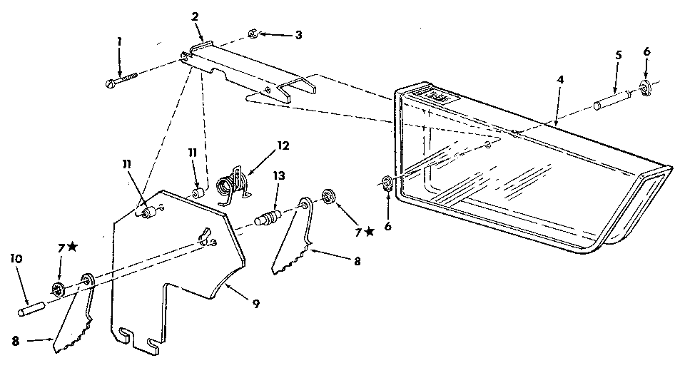 Craftsman 113221610 guard assembly 508162 diagram