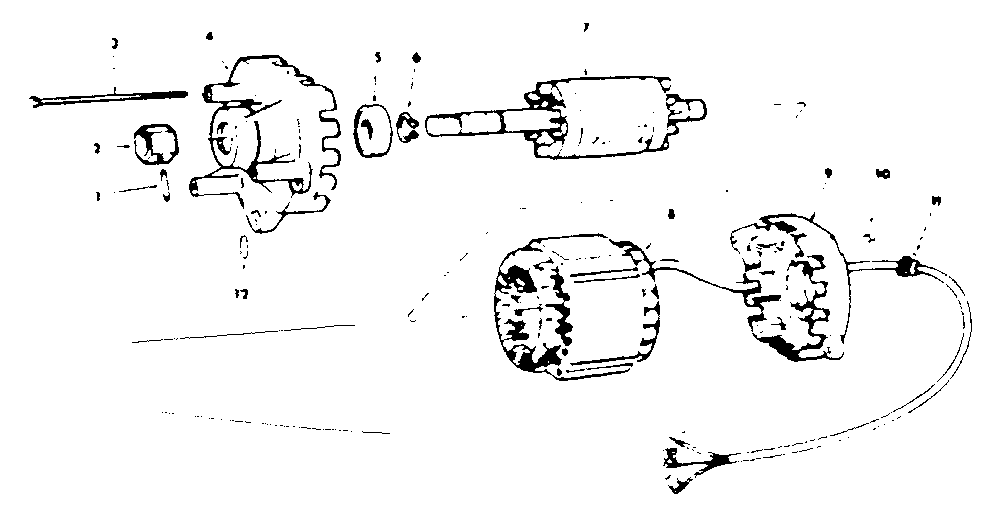 Craftsman 113221610 motor 62856 diagram