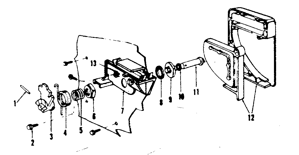 Kenmore 587703203 detergent cup details diagram