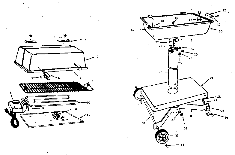 Kenmore 4151807 replacement parts diagram