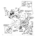 Aircap 8430B-888 engine & drive detail diagram